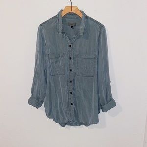 UNIVERSAL THREADS | BUTTON UP TOP | SZ XL